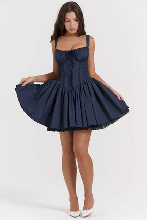 Short Cotton Dress - Sarah Model