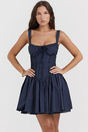 Short Cotton Dress - Sarah Model