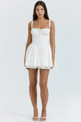 Short Cotton Dress - Sarah Model
