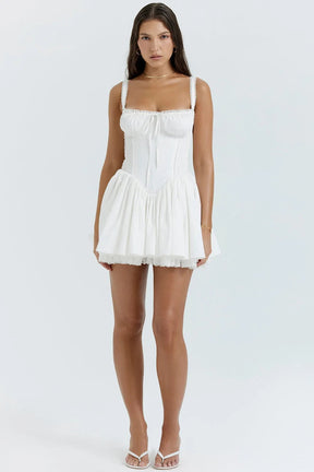 Short Cotton Dress - Sarah Model