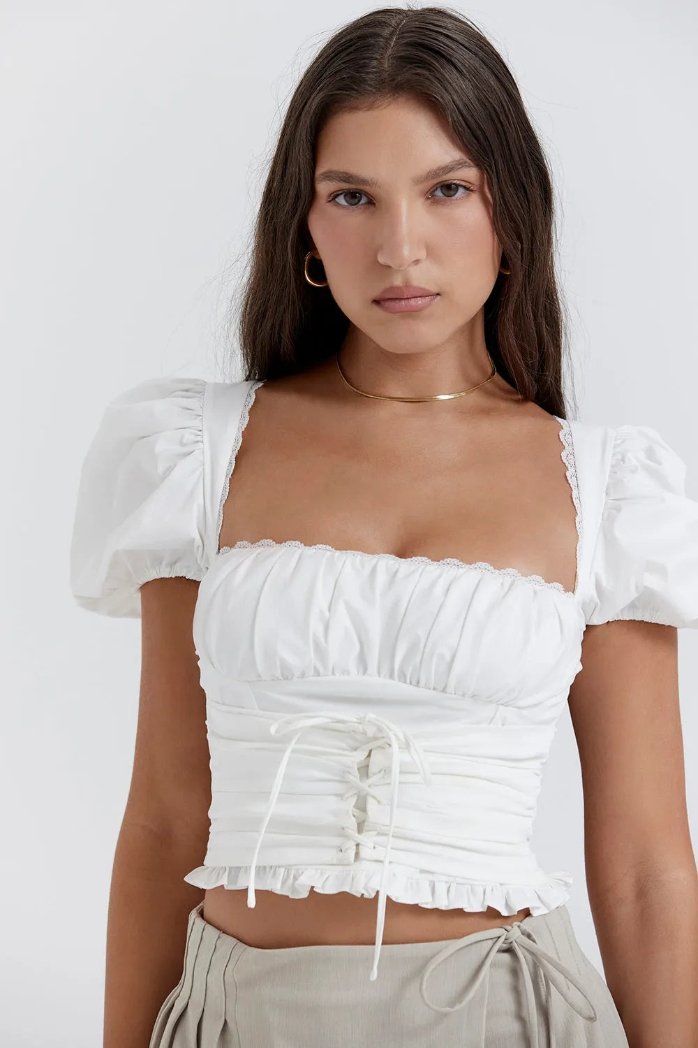 Cotton Corset - Liriane Model