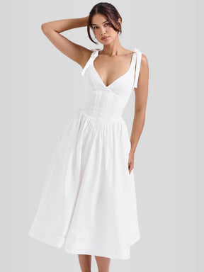 Becker Model Corset Midi Dress