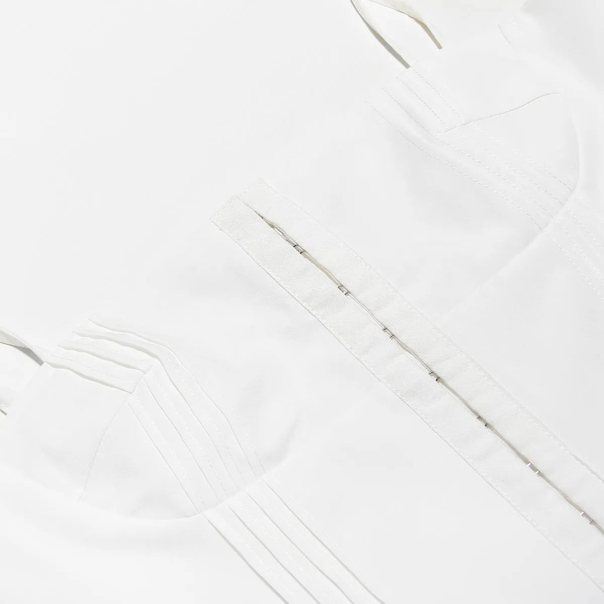 Simple White Short Dress for Civil Wedding – Amélie Fleur