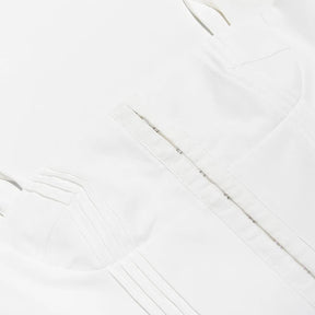 Simple White Short Dress for Civil Wedding – Amélie Fleur