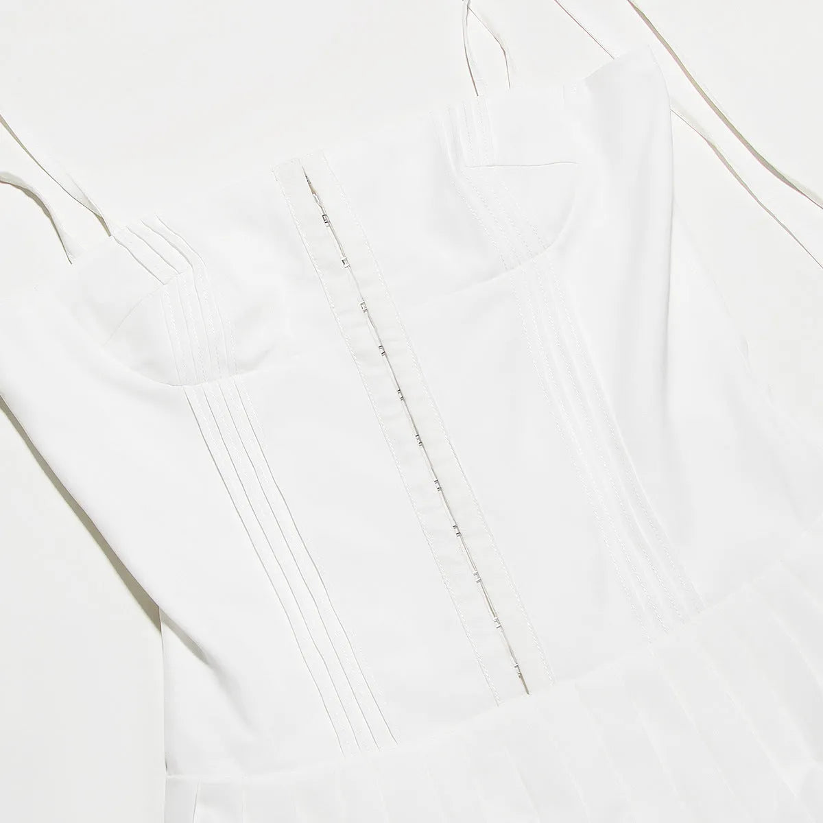 Simple White Short Dress for Civil Wedding – Amélie Fleur