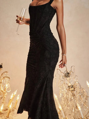 Isadora Long Dress - Floral
