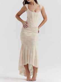 Isadora Long Dress - Floral