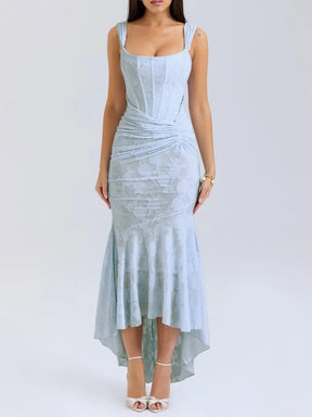 Isadora Long Dress - Floral