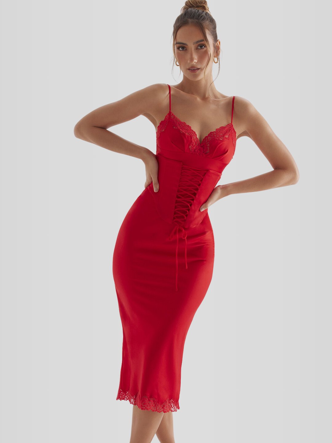 Long Corset Dress - Aurora Model