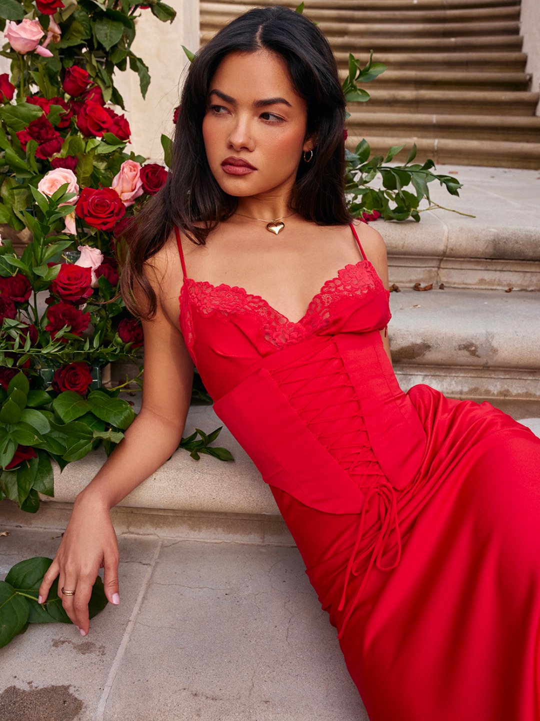 Long Corset Dress - Aurora Model