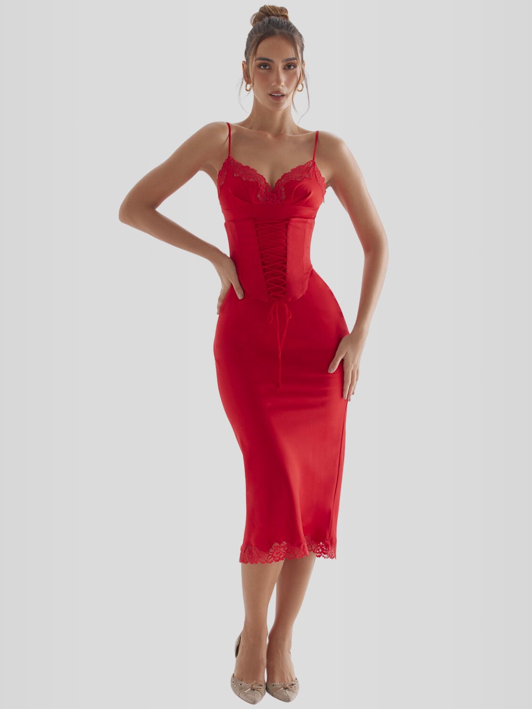 Long Corset Dress - Aurora Model