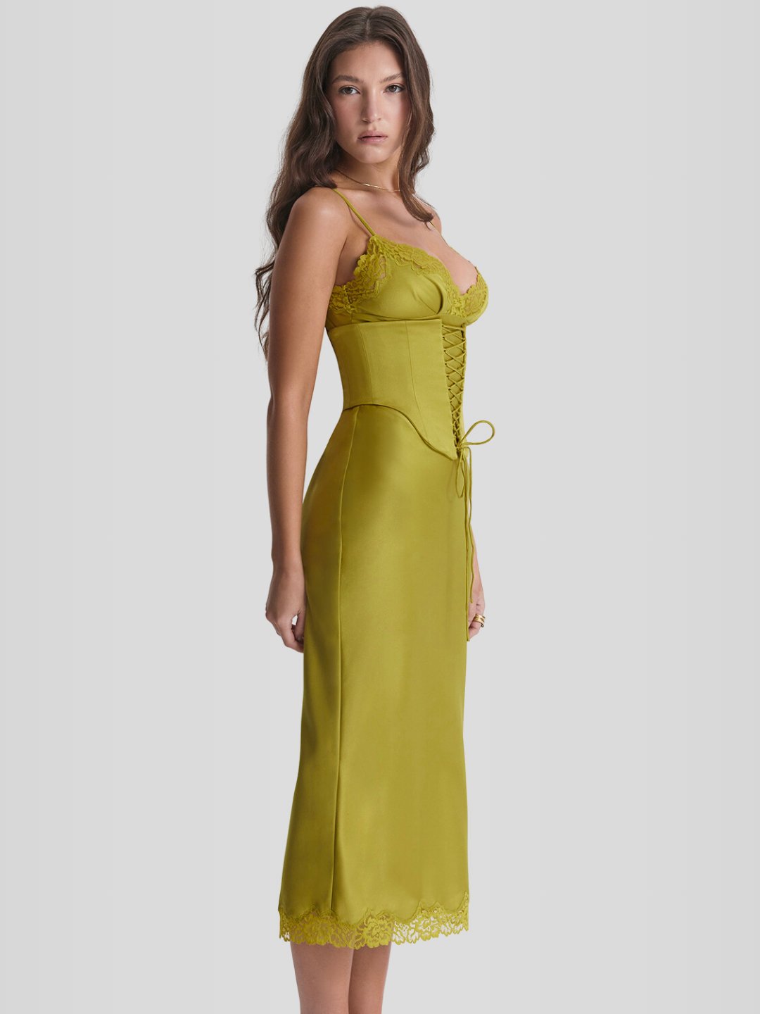 Long Corset Dress - Aurora Model