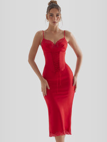 Long Corset Dress - Aurora Model