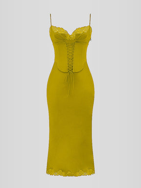 Long Corset Dress - Aurora Model