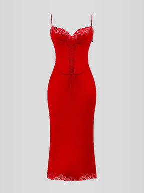 Long Corset Dress - Aurora Model