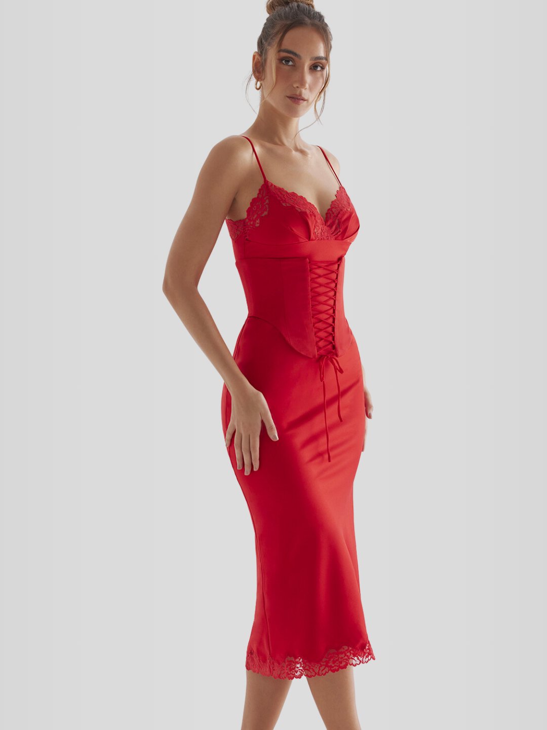Long Corset Dress - Aurora Model