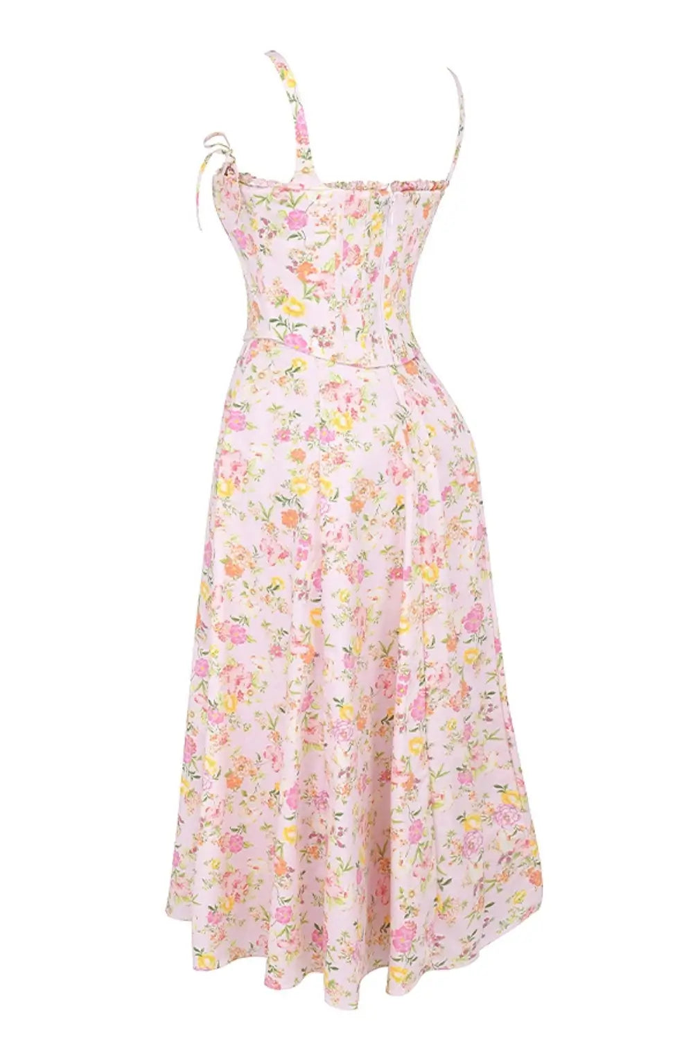 Midi Dress with Corset - Lily Model