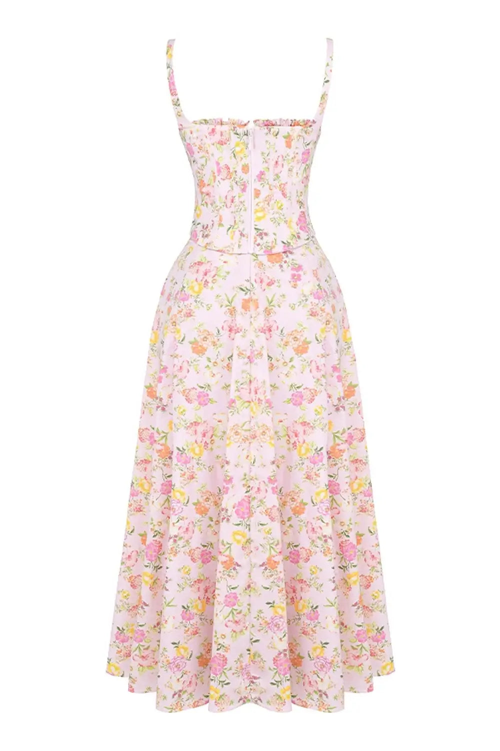 Midi Dress with Corset - Lily Model