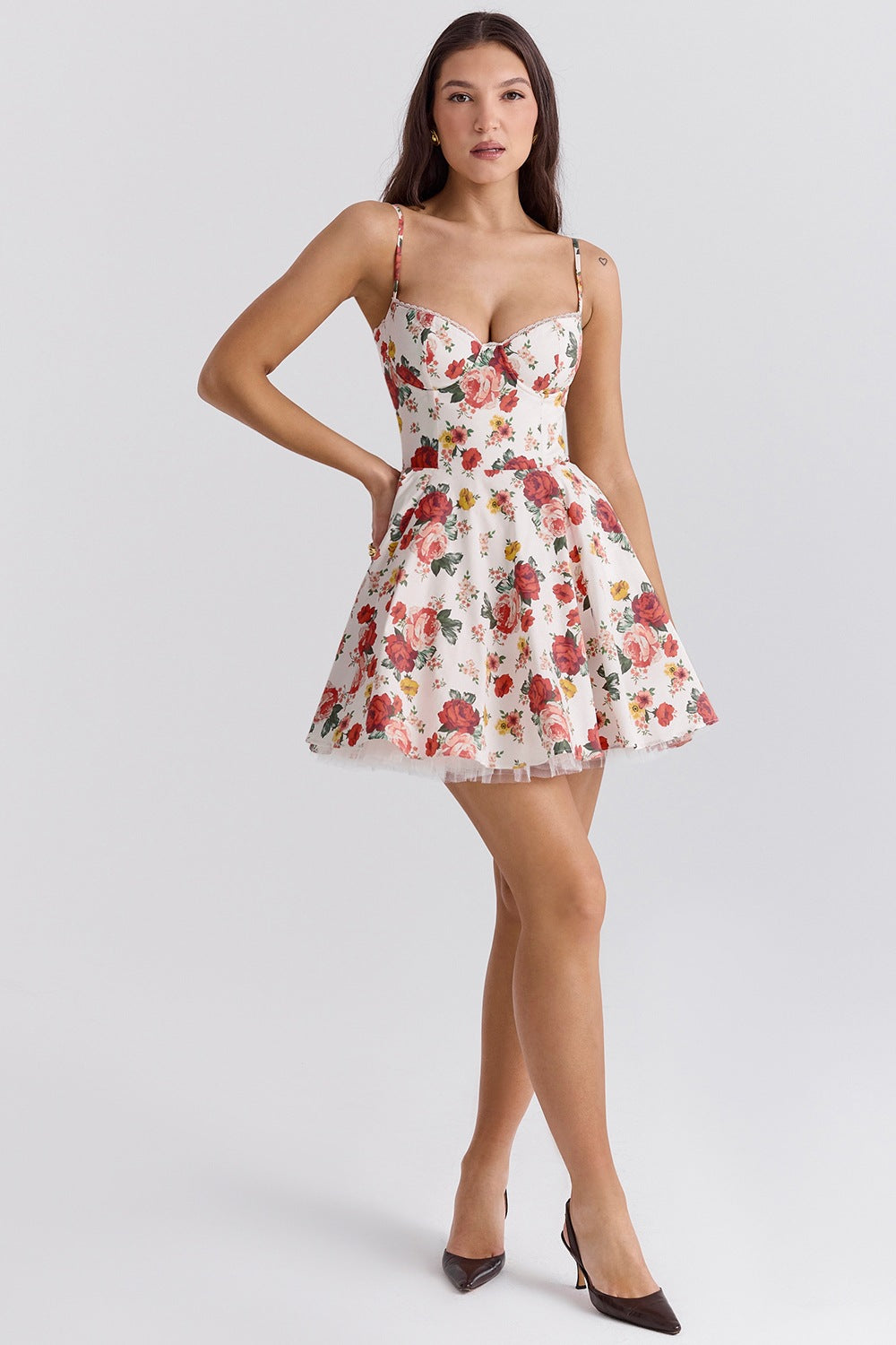 Short Romantic Spring Dress