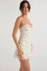 Short Summer Flower Dress