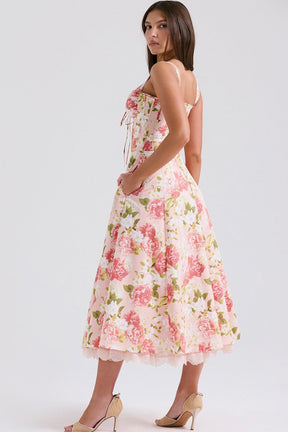 Enchant Floral Midi Dress