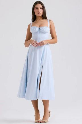 Attracione Midi Dress - Flattens the Waist