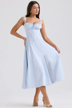 Attracione Midi Dress - Flattens the Waist
