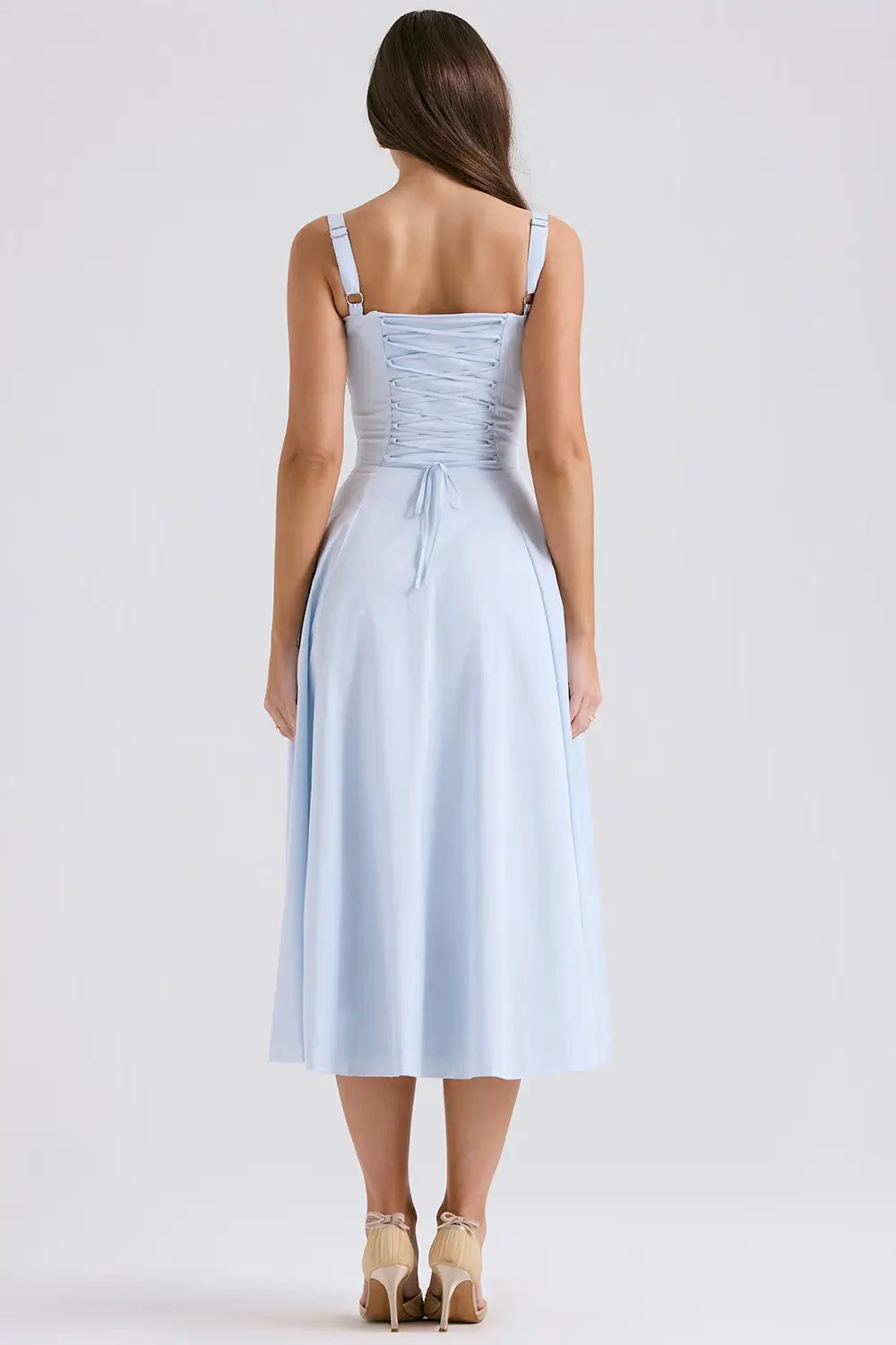 Attracione Midi Dress - Flattens the Waist