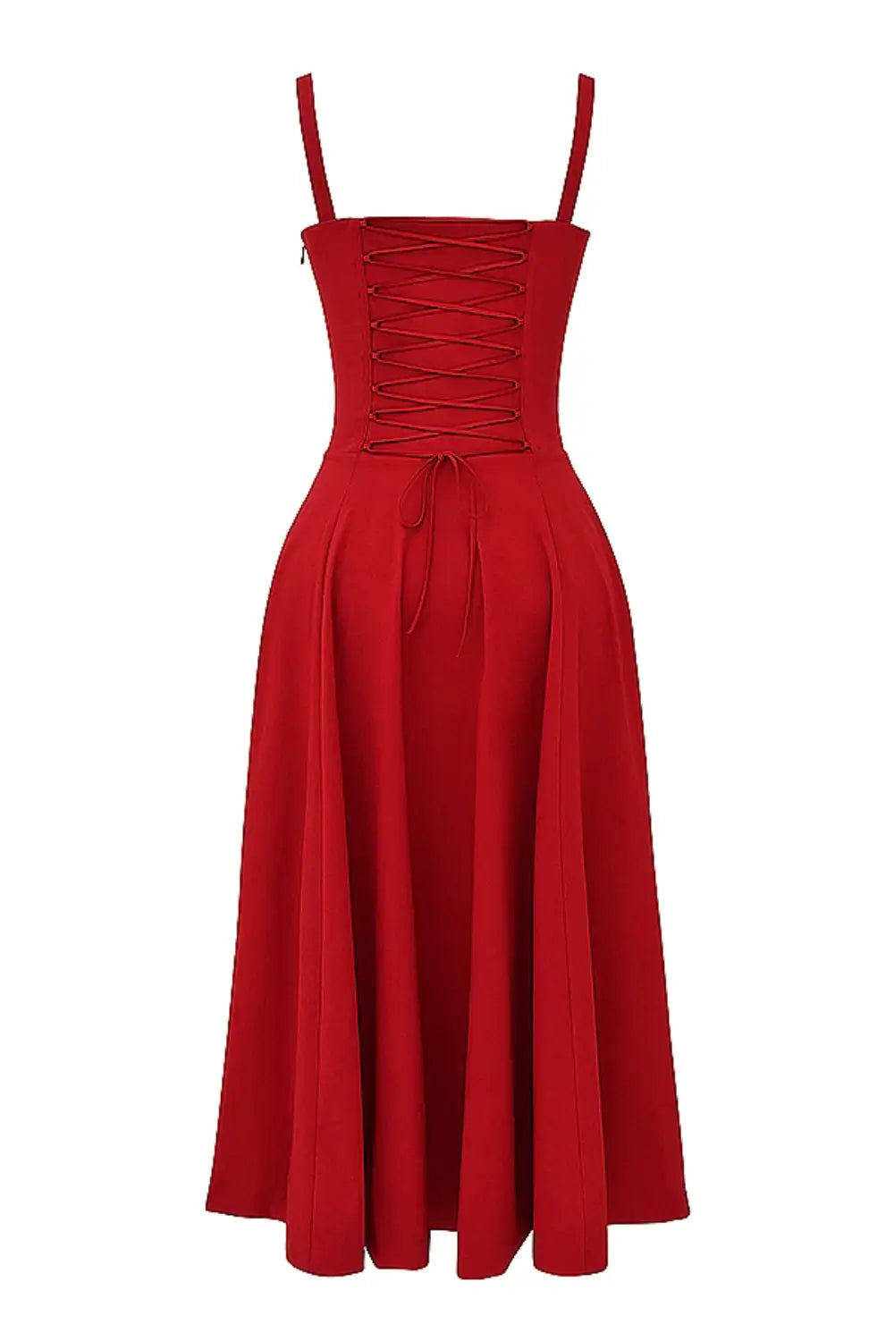 Attracione Midi Dress - Flattens the Waist