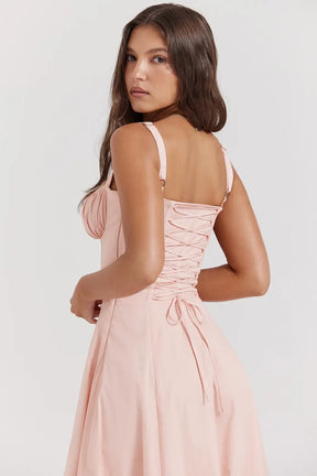 Attracione Midi Dress - Flattens the Waist