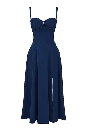 Attracione Midi Dress - Flattens the Waist