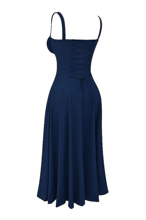 Attracione Midi Dress - Flattens the Waist